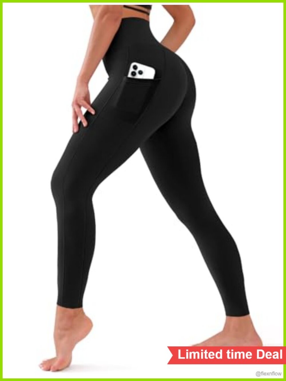 High Waisted Leggings Tummy Control Non See Through Yoga Pants